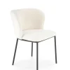 Krzesło Vanda kremowe/ czarne