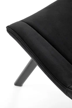 Krzesło Veroniq czarne przeszycia