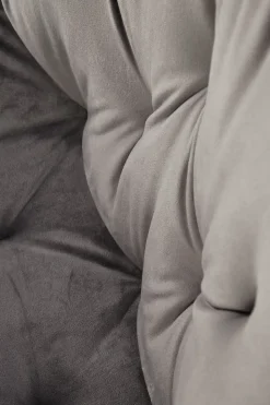 Krzesło Veroniq szare pikowane