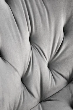 Krzesło Veroniq szare pikowane