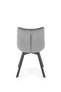 Krzesło Veroniq szare przeszycia