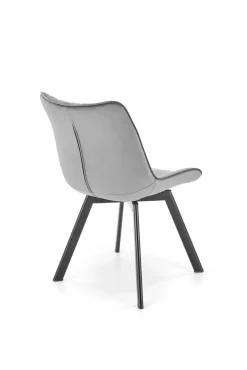 Krzesło Veroniq szare przeszycia