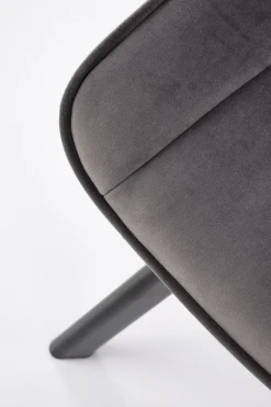 Krzesło Veroniq szare przeszycia