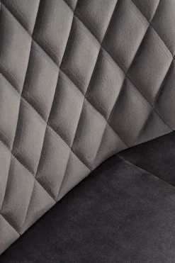 Krzesło Veroniq szare przeszycia