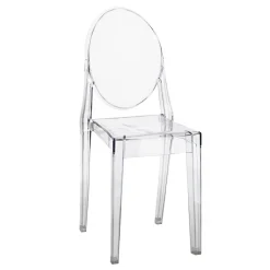 Krzesło Viki inspirowane Victoria Ghost transparentne z tworzywa