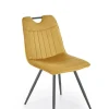 Krzesło Vivia musztardowe