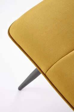 Krzesło Vivia musztardowe