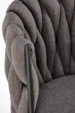 Krzesło Wendy szare/czarne