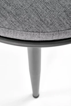 Krzesło Wendy szare/czarne