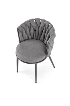 Krzesło Wendy szare/czarne