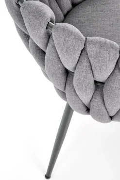 Krzesło Wendy szare/czarne