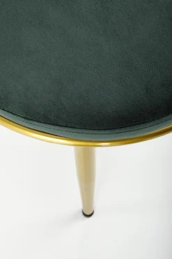 Krzesło Wendy zielone/złote