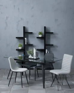 Krzesło Wilma Light Grey 21 tapicerowane