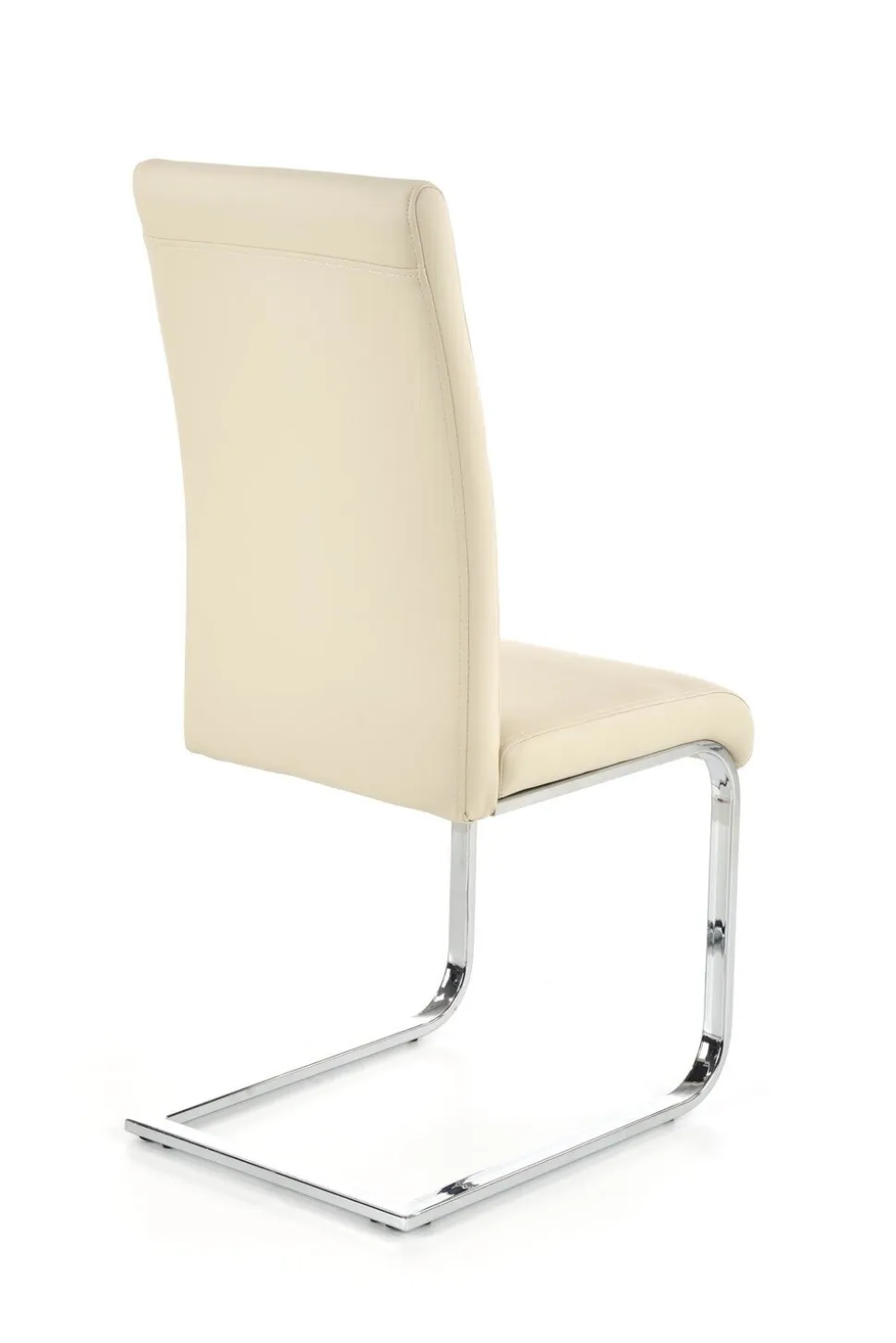 Krzesło Yvone kremowe/chrom