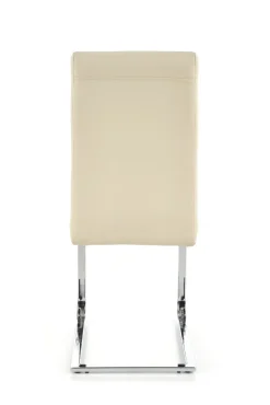 Krzesło Yvone kremowe/chrom