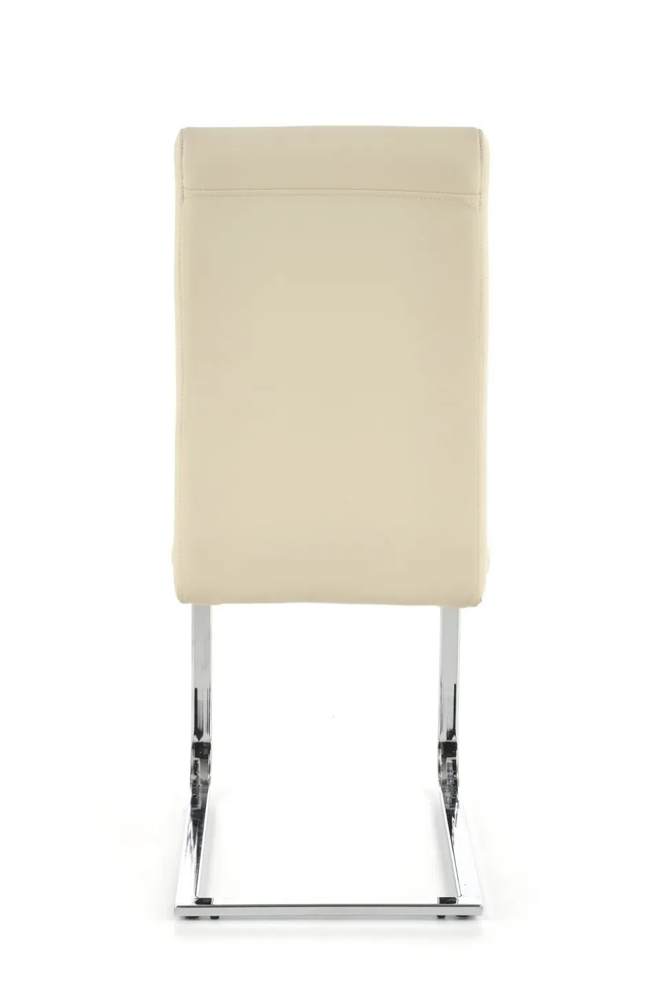 Krzesło Yvone kremowe/chrom