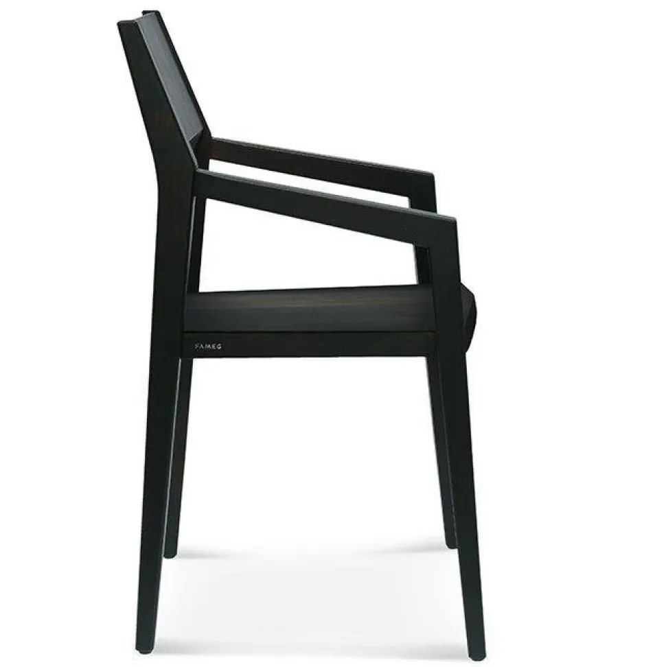 Krzesło z podłokietnikami Arcos CATA dąb standard