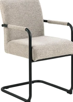 Krzesło z podłokietnikami Adele beżowe