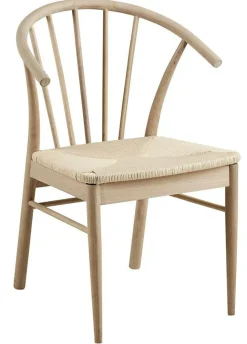 Krzesło z podłokietnikami Cassandra naturalne