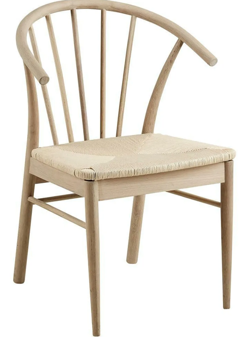 Krzesło z podłokietnikami Cassandra naturalne