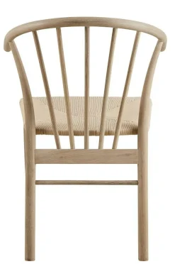 Krzesło z podłokietnikami Cassandra naturalne