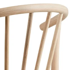 Krzesło z podłokietnikami Cassandra naturalne