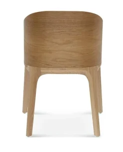 Krzesło z podłokietnikami Fameg Arch B-1801 dąb CATA standard