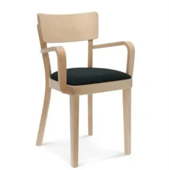 Krzesło z podłokietnikami Fameg Solid B-9449 CATA dąb premium