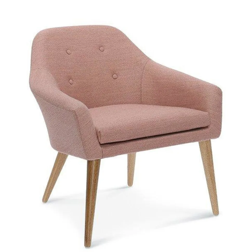 Krzesło z podłokietnikami Fameg Shell B-1234 CATD dąb premium