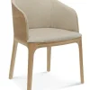 Krzesło z podłokietnikami Fameg Arch B-1801 dąb CATA premium