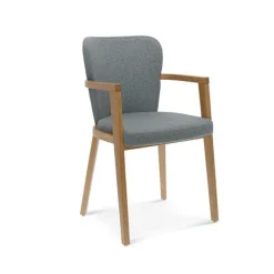 Krzesło z podłokietnikami Fameg Lava CATA buk standard
