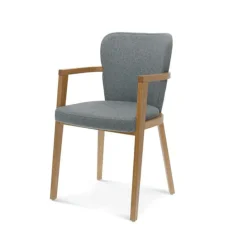 Krzesło z podłokietnikami Fameg Lava CATA buk standard