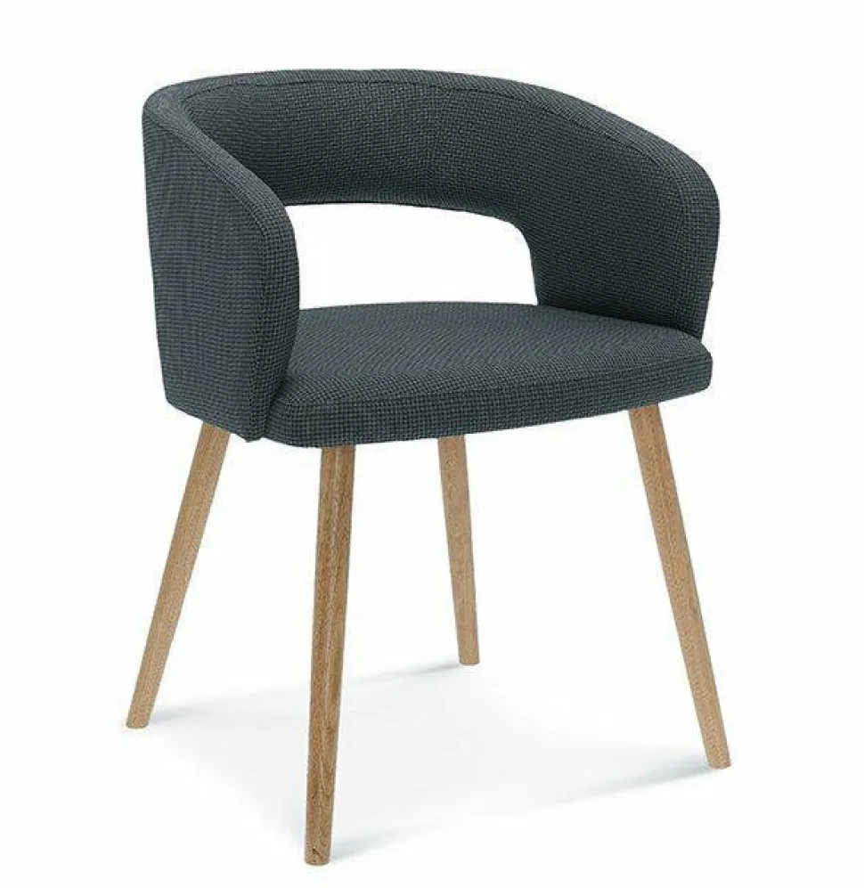 Krzesło z podłokietnikami Fameg Cube B-1523 CATA buk standard