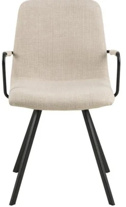 Krzesło z podłokietnikami Selina beżowe