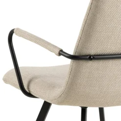 Krzesło z podłokietnikami Selina beżowe