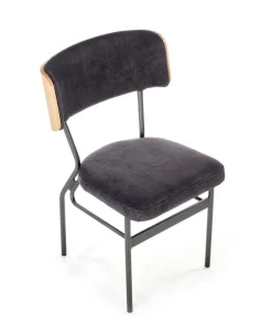 Krzesło Zefir dąb/czarne