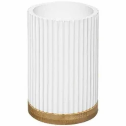 Kubek na szczoteczki Modern biały