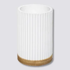 Kubek na szczoteczki Modern biały