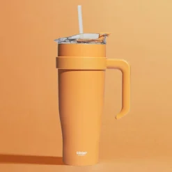 Kubek termiczny Miami 1,2l pomarańczowy