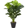 Kwiat sztuczna Monstera 80 cm