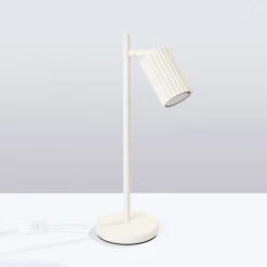 Lampa biurkowa KARBON beżowa