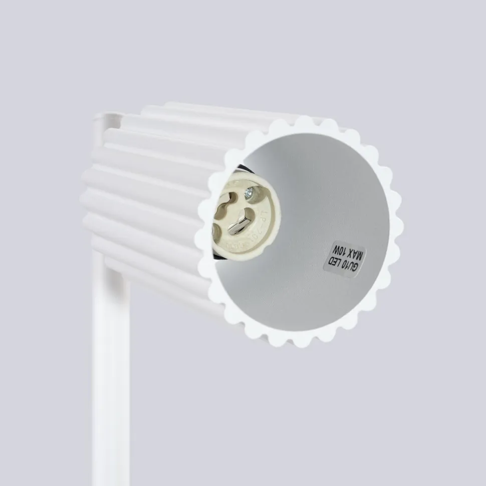 Lampa biurkowa KARBON biała