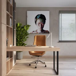 Lampa biurkowa PASTELO biała