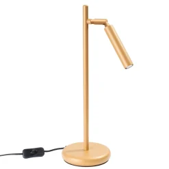 Lampa biurkowa PASTELO złota