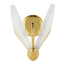 Lampa ścienna BEE LED złota 18 cm