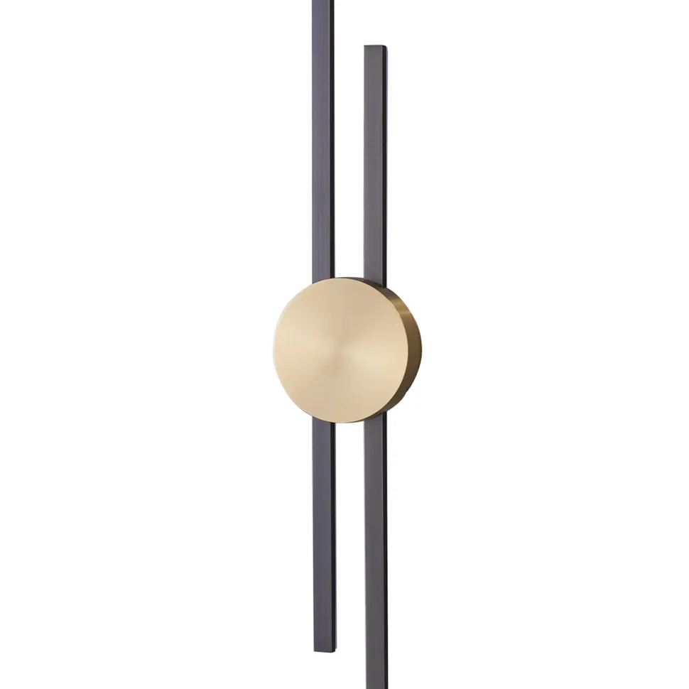 Lampa ścienna CENTRO czarna 92 cm