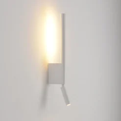 Lampa ścienna EXPLORE biała 43 cm