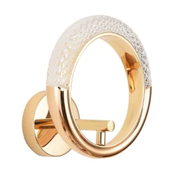 Lampa ścienna JEWEL LED złota 21 cm