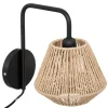 Lampa ścienna Jily naturalny/beżowy