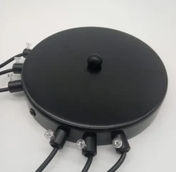 Lampa ścienna LINEA-6 WALL czarna